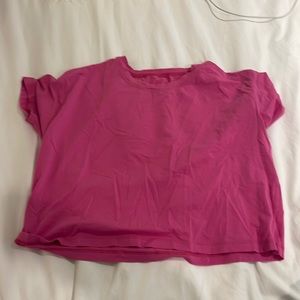 LULULEMON pink shirt